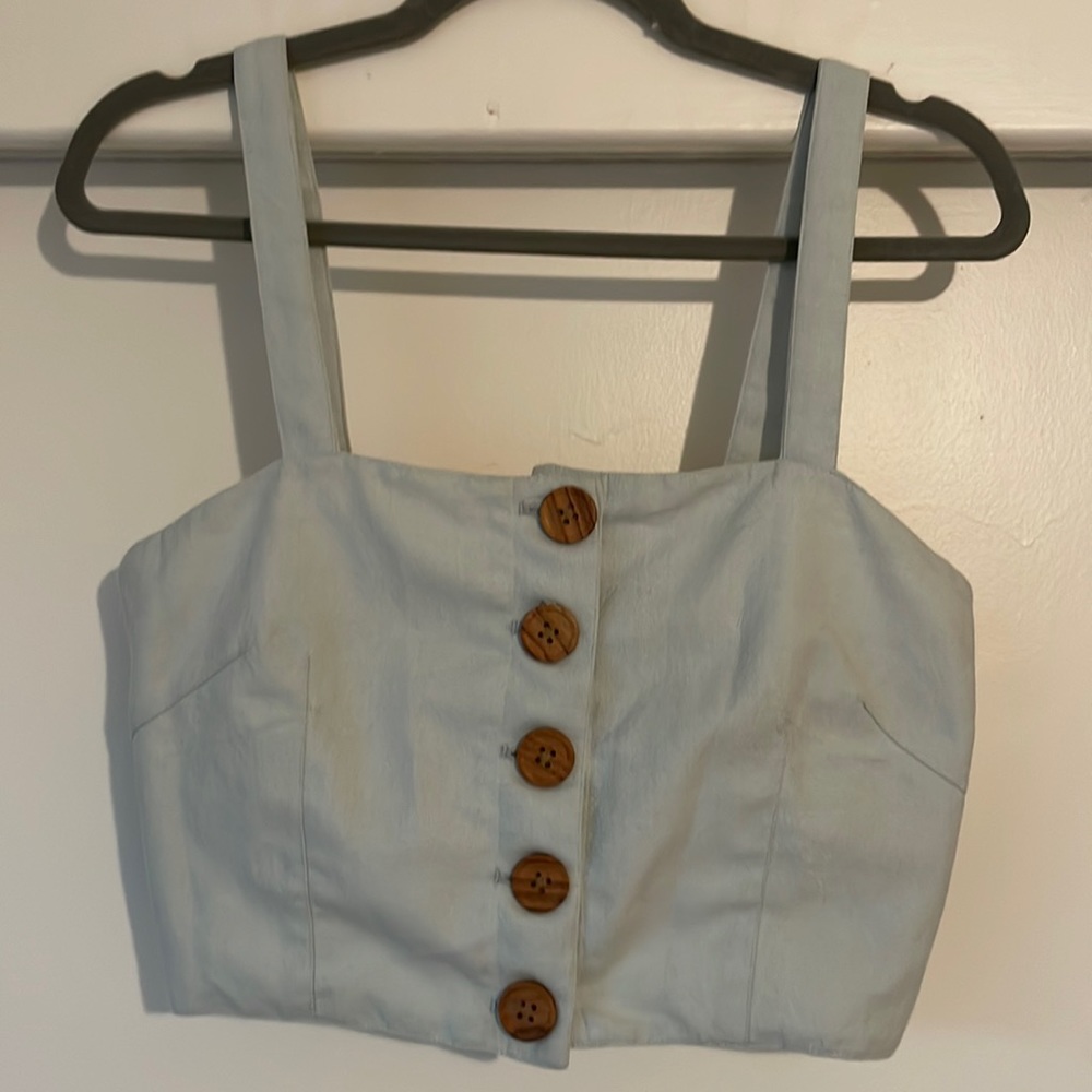Hannah Art Wear Crop Top